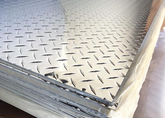 patterned aluminum plate